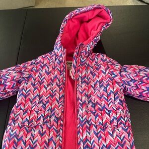 OshKosh B'gosh Bright Pink Fleece Jacket